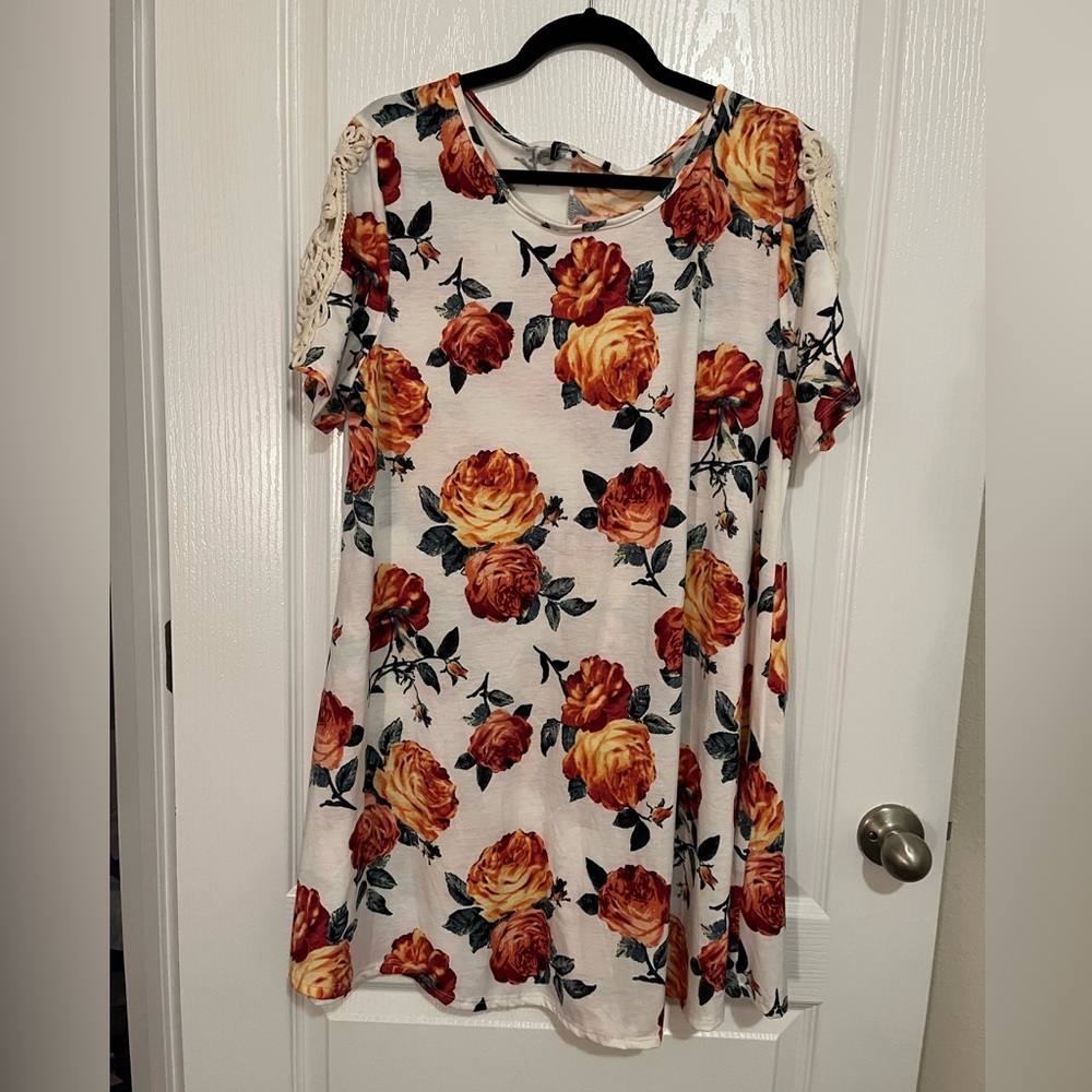 Floral Print Women's Dress